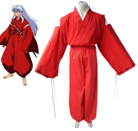 Aliexpress.com : Buy Inuyasha Inuyasha Kimono Cosplay Costume Tailor Made Any Size from Reliable ...