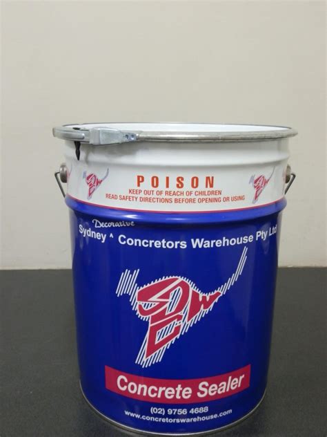 Concrete Sealer Types | Sydney Decorative Concretors Warehouse