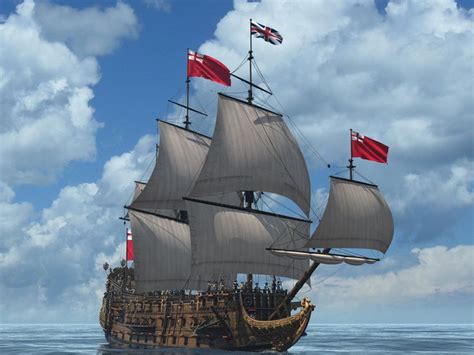 Recreating the ships of the 17th century: Royal Charles finished | Schepen, Zeilboot, Zeilschepen