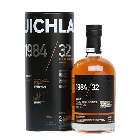 Bruichladdich Old & Rare 32yo Islay Malt Scotch Whisky 1984 700ml - The Premium Selection