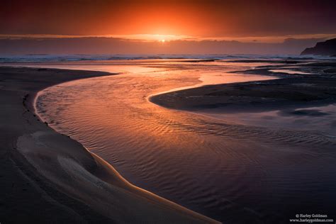 Sunset at Bandon Beach | Bandon, Oregon | Landscape mountain and desert photography