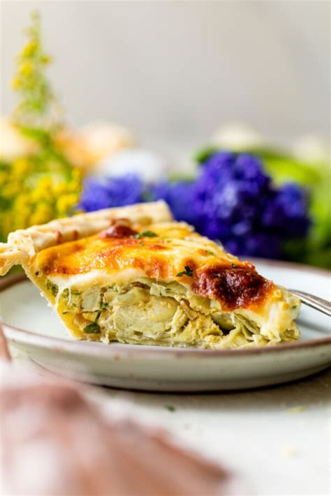 Artichoke Pie - Skinnytaste