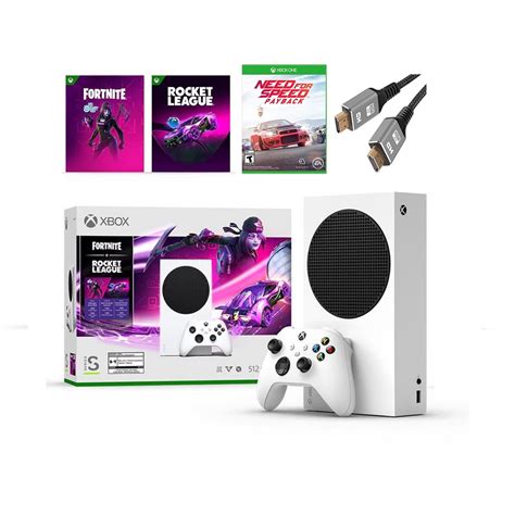 Microsoft Xbox-Series-S 512GB SSD– Fortnite & Rocket League Bundle with ...