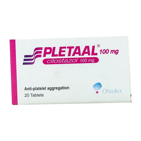 Pletaal 100 mg - 20 Tablets | Bloom Pharmacy