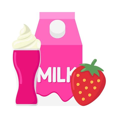 Premium Vector | Illustration of milkshake