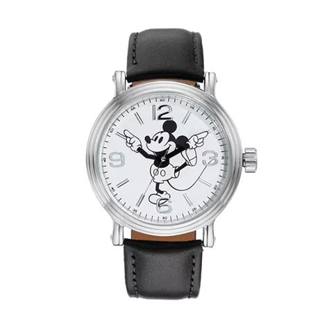 Disney's Mickey Mouse Men's Leather Watch