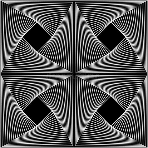 Vector Modern Seamless Geometry Pattern Line Art, Black And White Abstract Stock Vector ...