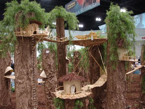 Star Wars Celebration IV - Endor Ewok Village custom fan m… | Flickr