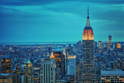 Download Cityscape Empire State Building City Man Made New York HD ...