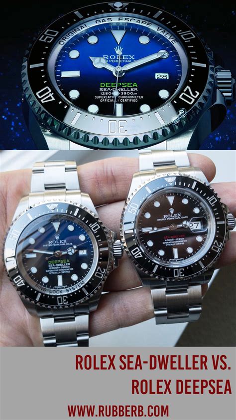 Rolex sea dweller vs rolex deepsea – Artofit