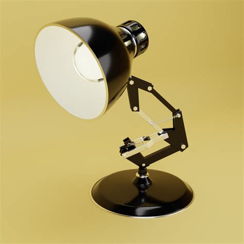 Pixar Lamp Low-poly 3D model | CGTrader