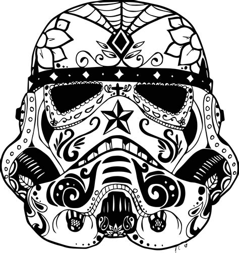 Skull Coloring Pages | Free download on ClipArtMag