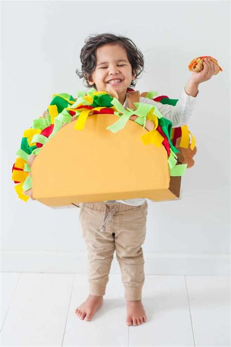 Diy Taco Costume For Kids | Healthy Kids Meal Delivery Service | Taco ...