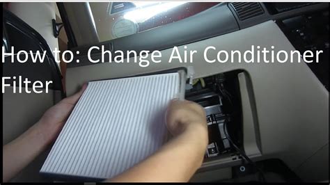 How to: Change your car's air-conditioner filter (Easy!) - YouTube