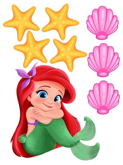 Ariel Bebe, Baby Ariel, Baby Mermaid, Mermaid Party, Little Mermaid Parties, Little Mermaid ...