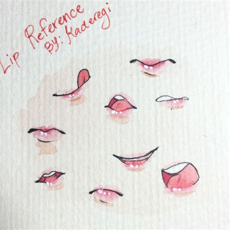 Art References: Photo | Drawing reference, Lips drawing, Anime lips