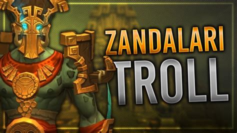 Zandalari Troll | Heritage Armor, Customization, Race Mount, Druid ...