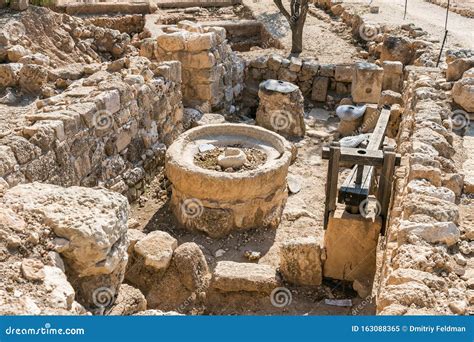 Archaeological Excavations of the Ancient Shiloh Archaeological Site in Samaria Region in ...