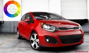 List Of 2015 Kia Rio Colors - The Choice Is Yours | Kia News Blog