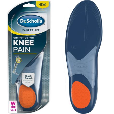 Dr. Scholl's Knee Pain Relief Orthotic Inserts for Women (5.5-9) Insoles for Immediate and All ...