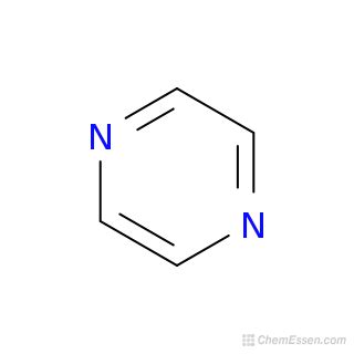 PYRAZINE Structure - C4H4N2 - Over 100 million chemical compounds | CCDDS