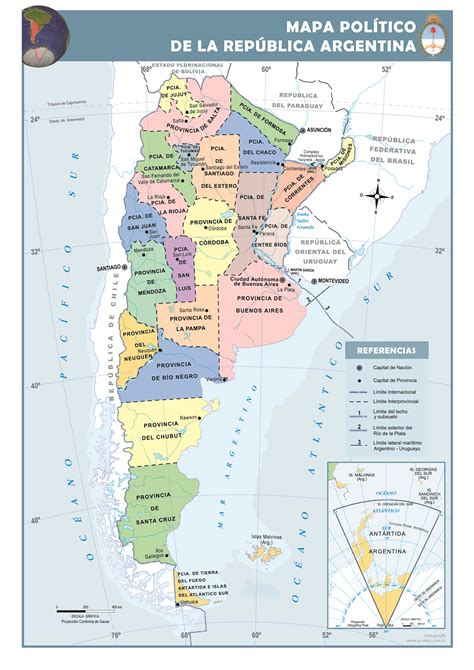 Mapas políticos de la Argentina - Educ.ar