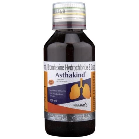 Asthakind Expectorant Syrup 60ml: Uses, Price, Dosage, Side Effects ...