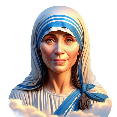 AI generated Beautiful Mother Teresa Pictures 37267380 PNG