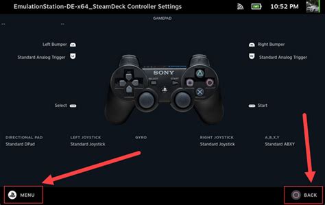 Steam Deck natively recognizes the PS3 controller. Simply plug it in ...