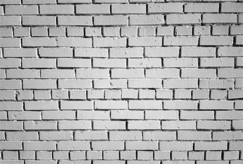 Black and white brick wall texture b | High-Quality Abstract Stock ...