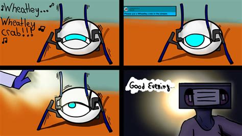 Comic Wheatley Crab with Richter Overtime by vwallacebrother on DeviantArt