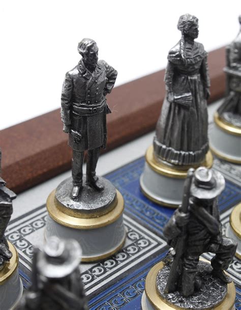 Franklin Mint Civil War Chess Set | EBTH