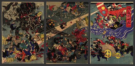 Unknown: Satire of the Boshin War - The Art of Japan - Ukiyo-e Search