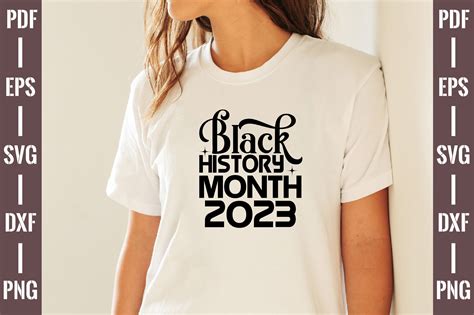 Black History Month 2023 Svg Graphic by creativekhadiza124 · Creative Fabrica