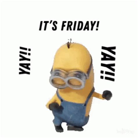 Dancing Friday Minion GIF | GIFDB.com