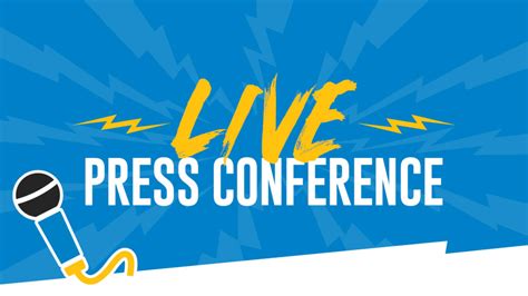 Live Press Conference