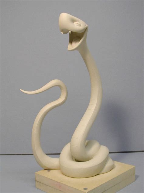 Easy Clay Sculptures, Sculpture Clay, Modelos 3d, Snake Design, Disney ...