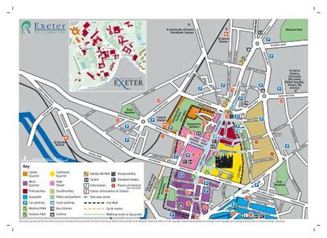 Exeter City Centre Map - Exeter City Council