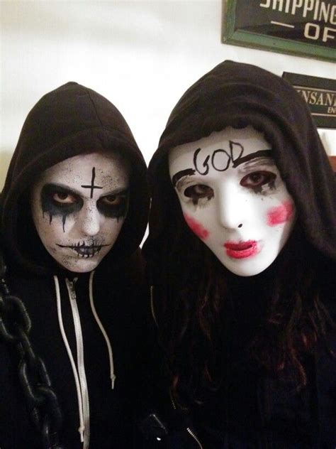 25 best images about The Purge Costume on Pinterest | Woman costumes, Wearing all black and ...