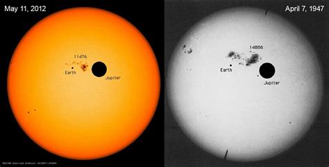 How Big Are Sunspots? - Universe Today