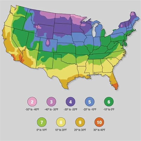 USDA Hardiness Zone Map | Plantly