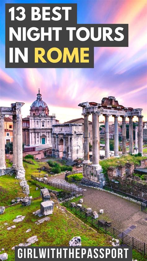 13 Amazing Rome at Night Tours & Local Rome Night Tours 2024 | Rome at ...