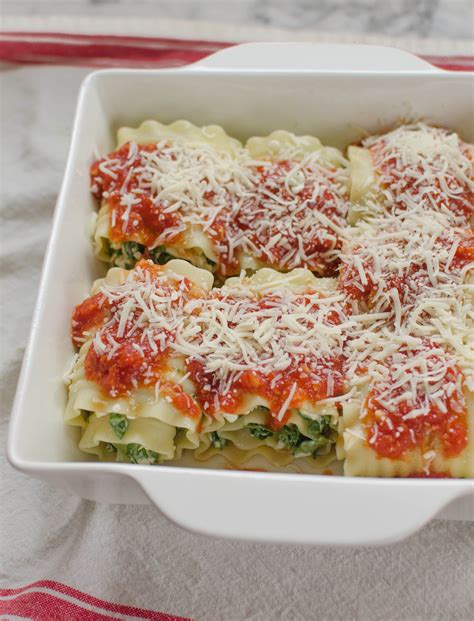 Spinach Lasagna Roll-Ups | Kitchn