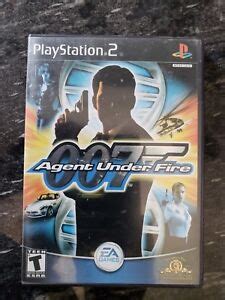 James Bond 007 Agent Under Fire PLAYSTATION PS2 BLACK LABEL FIRST ...