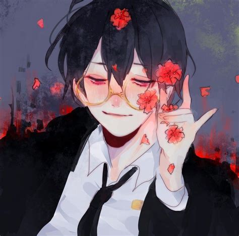 Cute anime demon boy dark aesthetic anime boy - sandshares