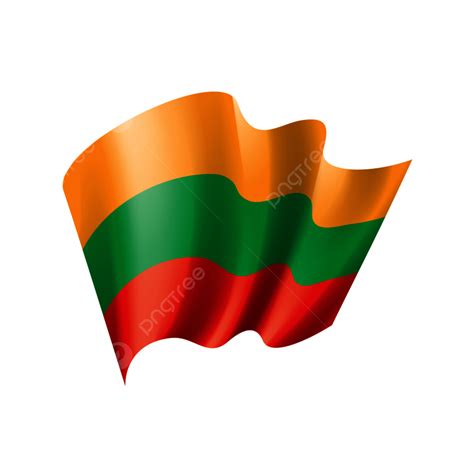 Lithuania Flag Vector PNG Images, Lithuania Flag National Symbol Vector, Sign, Design, Country ...