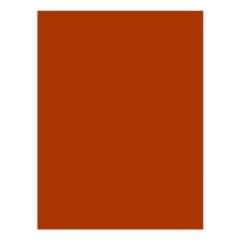 Autumn Gold Deep Rust Orange Color Only Postcard | Zazzle.com in 2021 ...