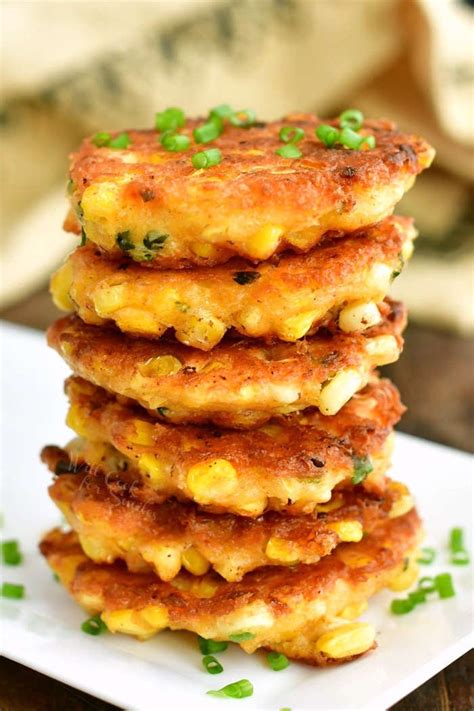 Easy Cheesy Corn Fritters - Cheesy, Crispy Bites of Sweet and Savory Fritters