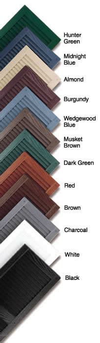 Vinyl Shutters Colors | Bruin Blog