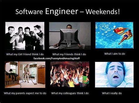 Best Funny and Amazing Pictures: Funny Software Engineer Weekends